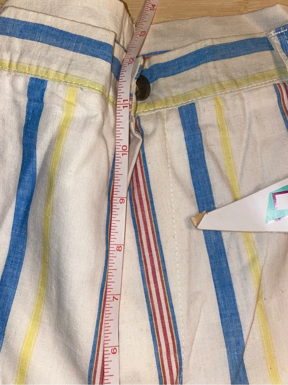 NWT Gotcha Shorts Mens 34 Surf Skate 1990’s Vintage Retro Striped Blue Red